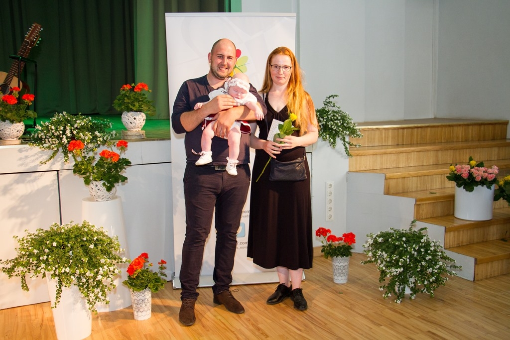 Mārupes novada jaundzimušo sveikšana "Esmu mazais mārupietis", 16.06.2018.