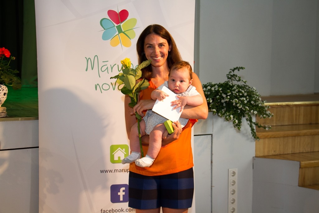 Mārupes novada jaundzimušo sveikšana "Esmu mazais mārupietis", 16.06.2018.