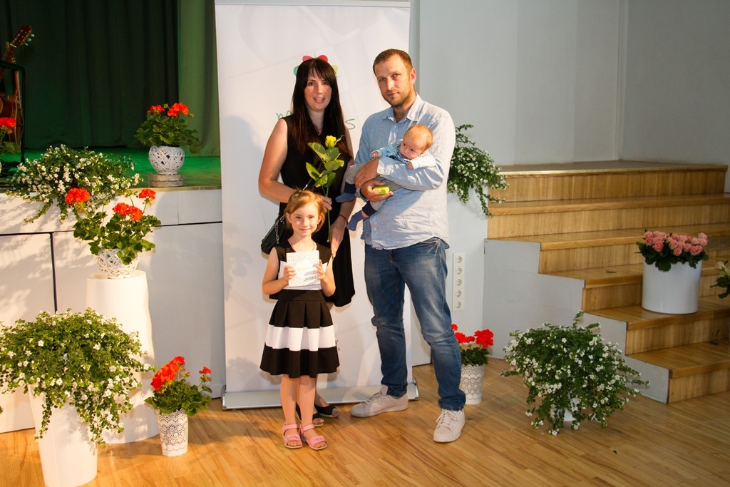 Mārupes novada jaundzimušo sveikšana "Esmu mazais mārupietis", 16.06.2018.