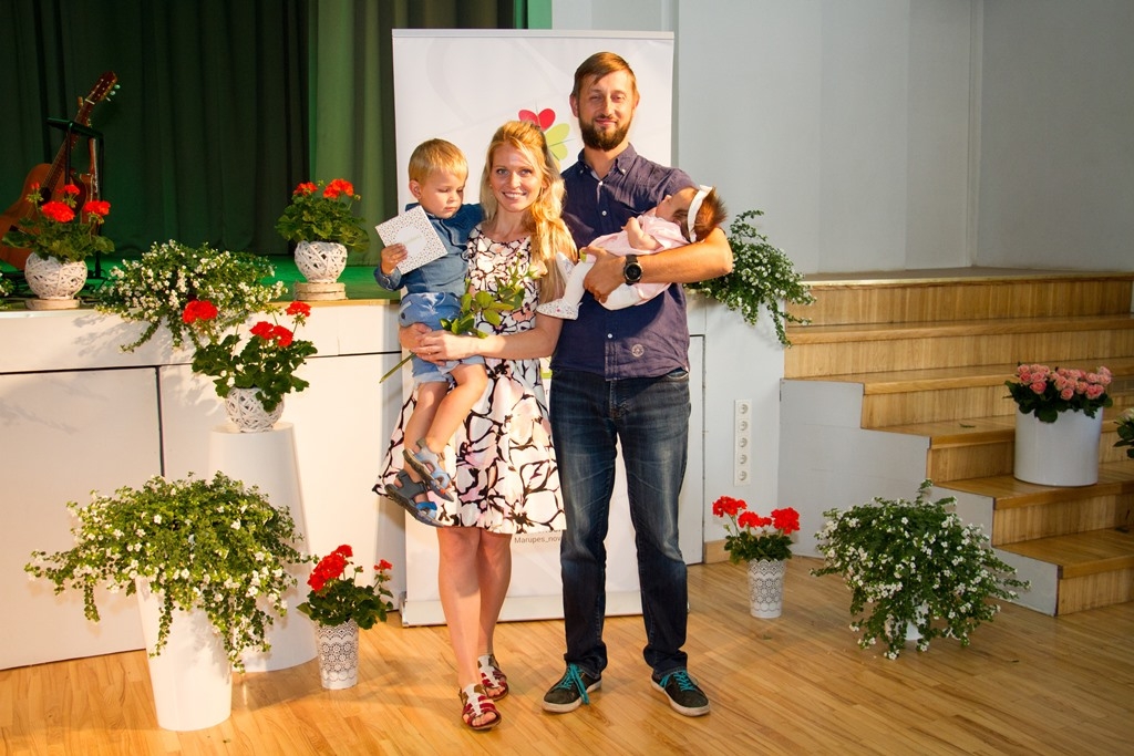 Mārupes novada jaundzimušo sveikšana "Esmu mazais mārupietis", 16.06.2018.