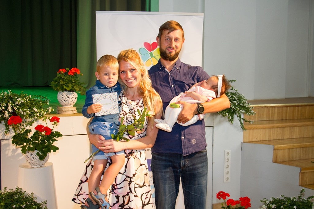 Mārupes novada jaundzimušo sveikšana "Esmu mazais mārupietis", 16.06.2018.