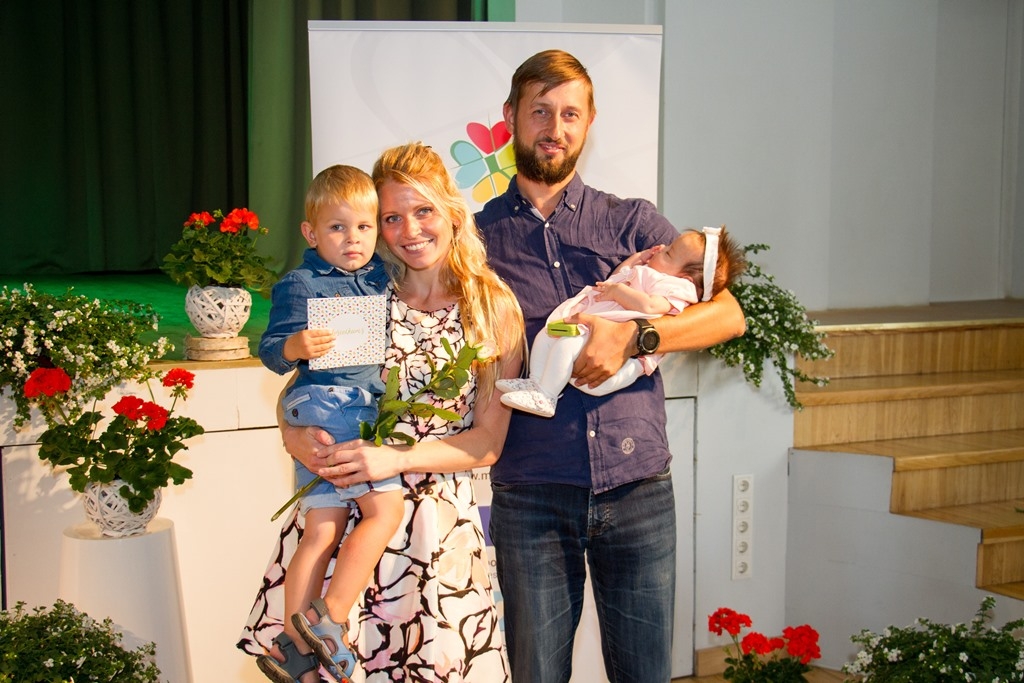 Mārupes novada jaundzimušo sveikšana "Esmu mazais mārupietis", 16.06.2018.