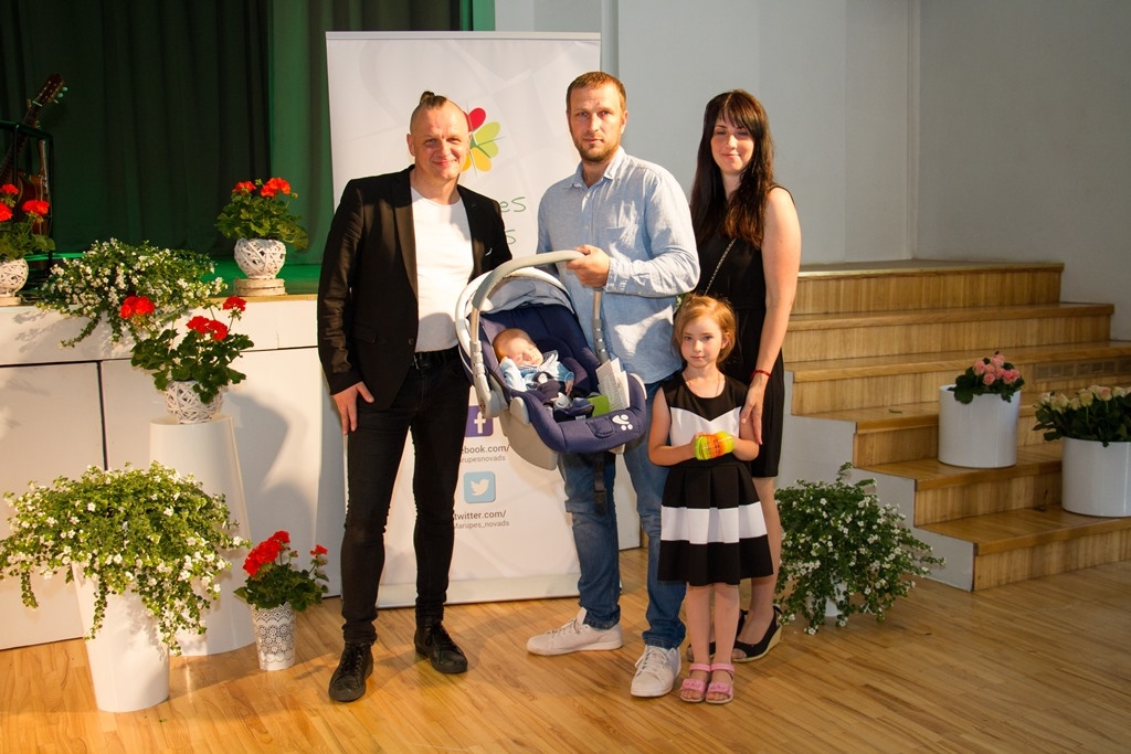 Mārupes novada jaundzimušo sveikšana "Esmu mazais mārupietis", 16.06.2018.