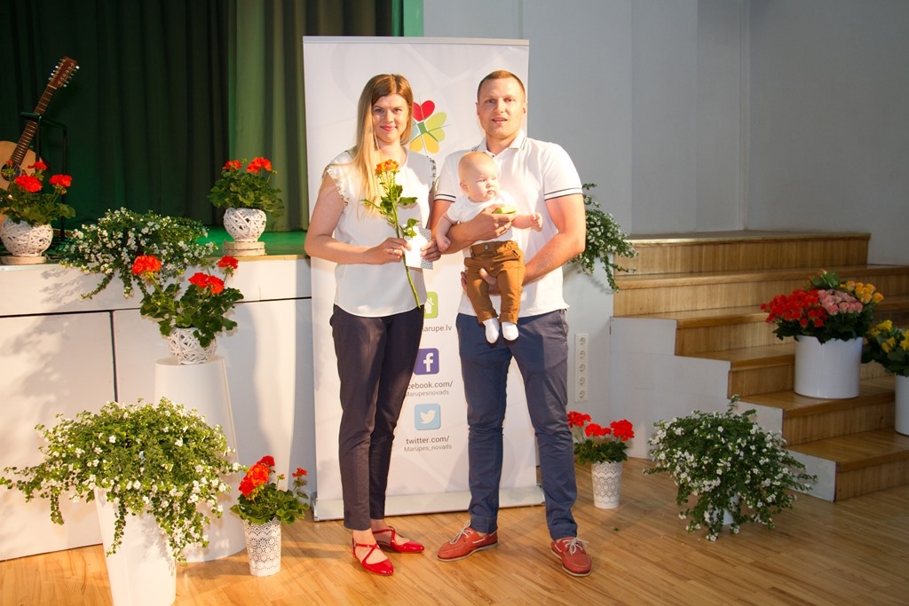 Mārupes novada jaundzimušo sveikšana "Esmu mazais mārupietis", 16.06.2018.