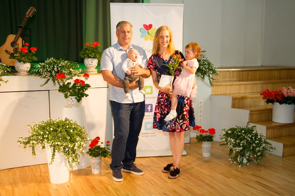 Mārupes novada jaundzimušo sveikšana "Esmu mazais mārupietis", 16.06.2018.