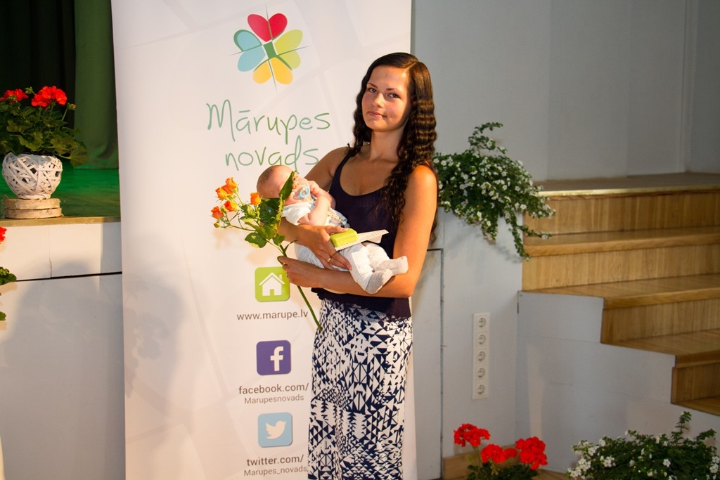 Mārupes novada jaundzimušo sveikšana "Esmu mazais mārupietis", 16.06.2018.