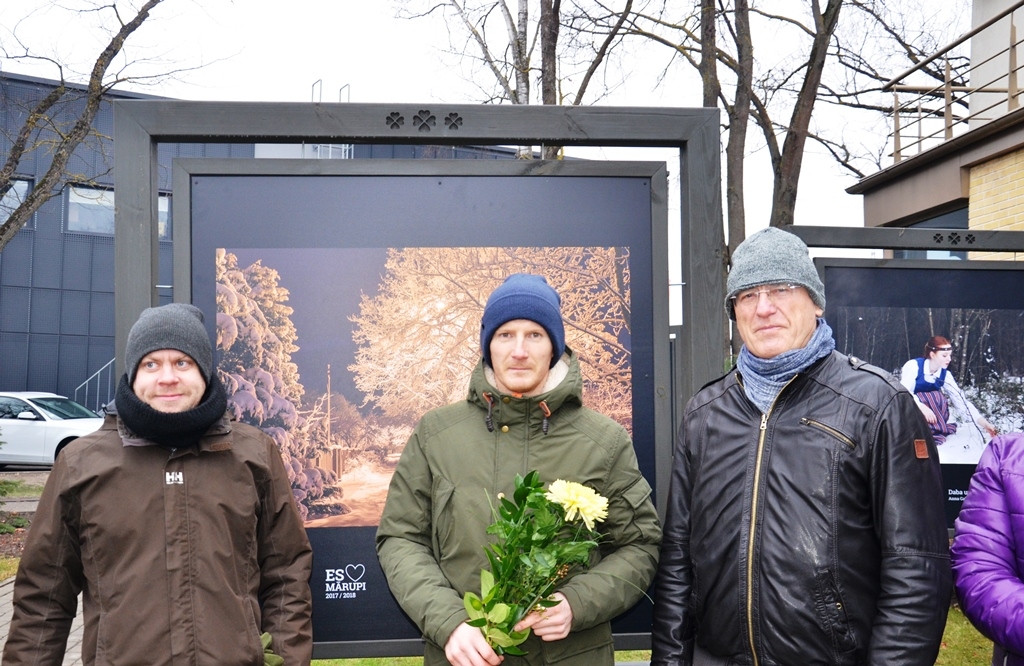 Izstādes "Es mīlu Mārupi" atklāšana, 16.12.2018.