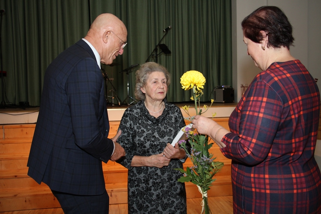 Senioru godināšana, kuriem aprit 80, 85, 90 un vairāk gadu, 07.11.2018.