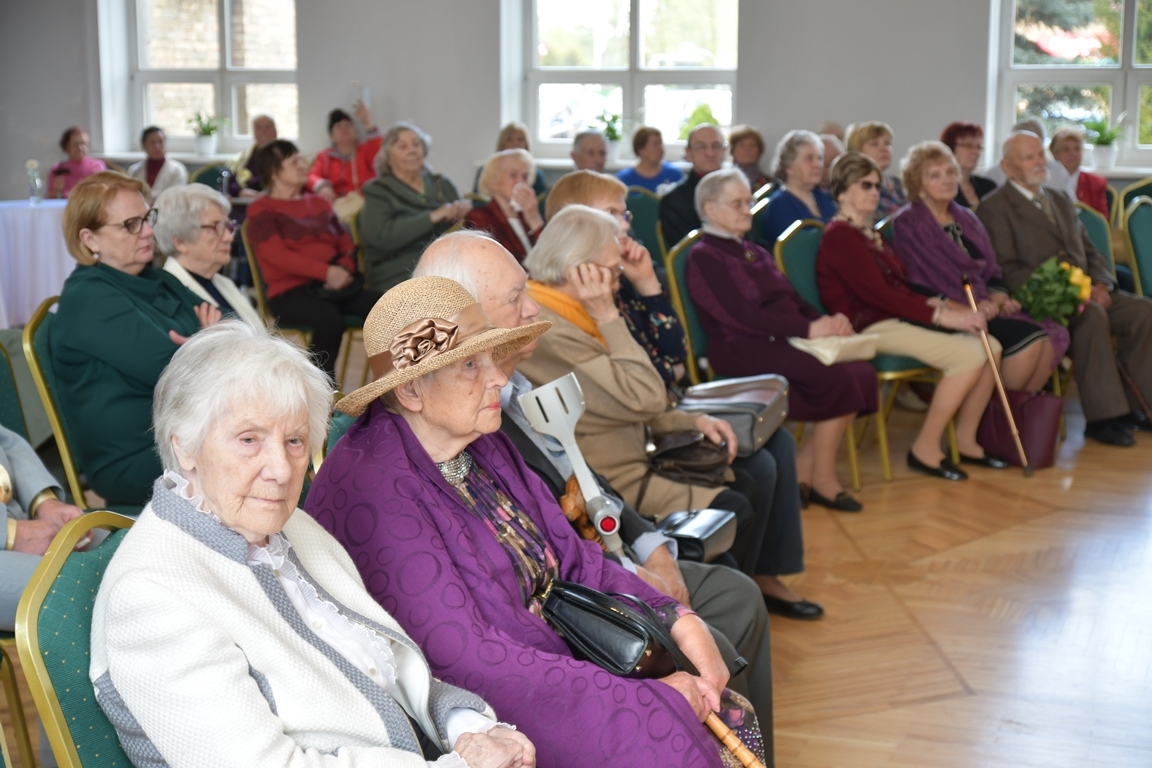 Mārupes novada senioru, kam 80, 85, 90 un vairāk sumināšanas pasākums, 08.05.2019.