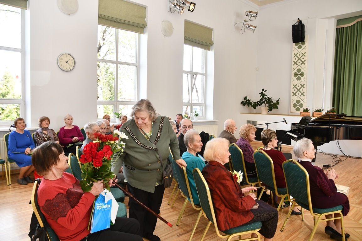 Mārupes novada senioru, kam 80, 85, 90 un vairāk sumināšanas pasākums, 08.05.2019.