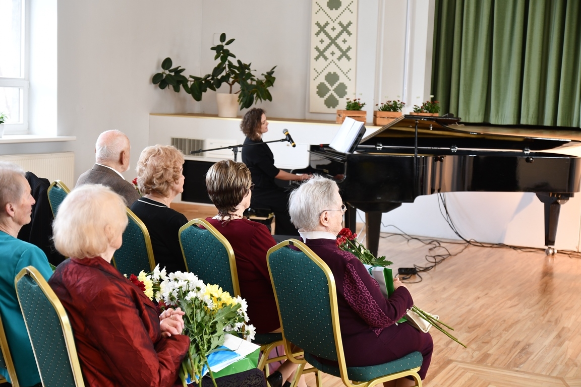 Mārupes novada senioru, kam 80, 85, 90 un vairāk sumināšanas pasākums, 08.05.2019.