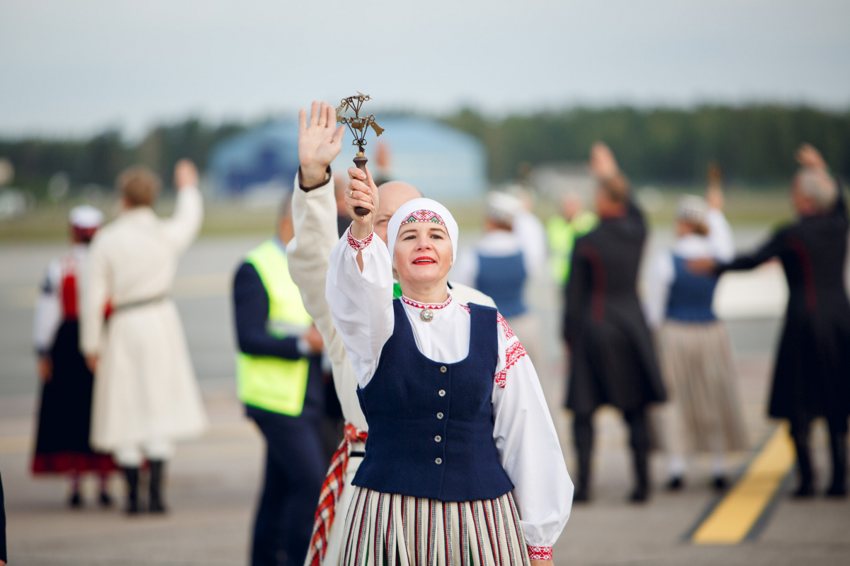 Baltijas ceļam 30, Gatves deja uz lidostas skrejceļa, 23.08.2019