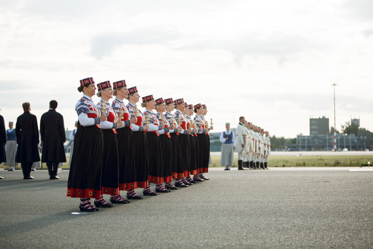 Baltijas ceļam 30, Gatves deja uz lidostas skrejceļa, 23.08.2019