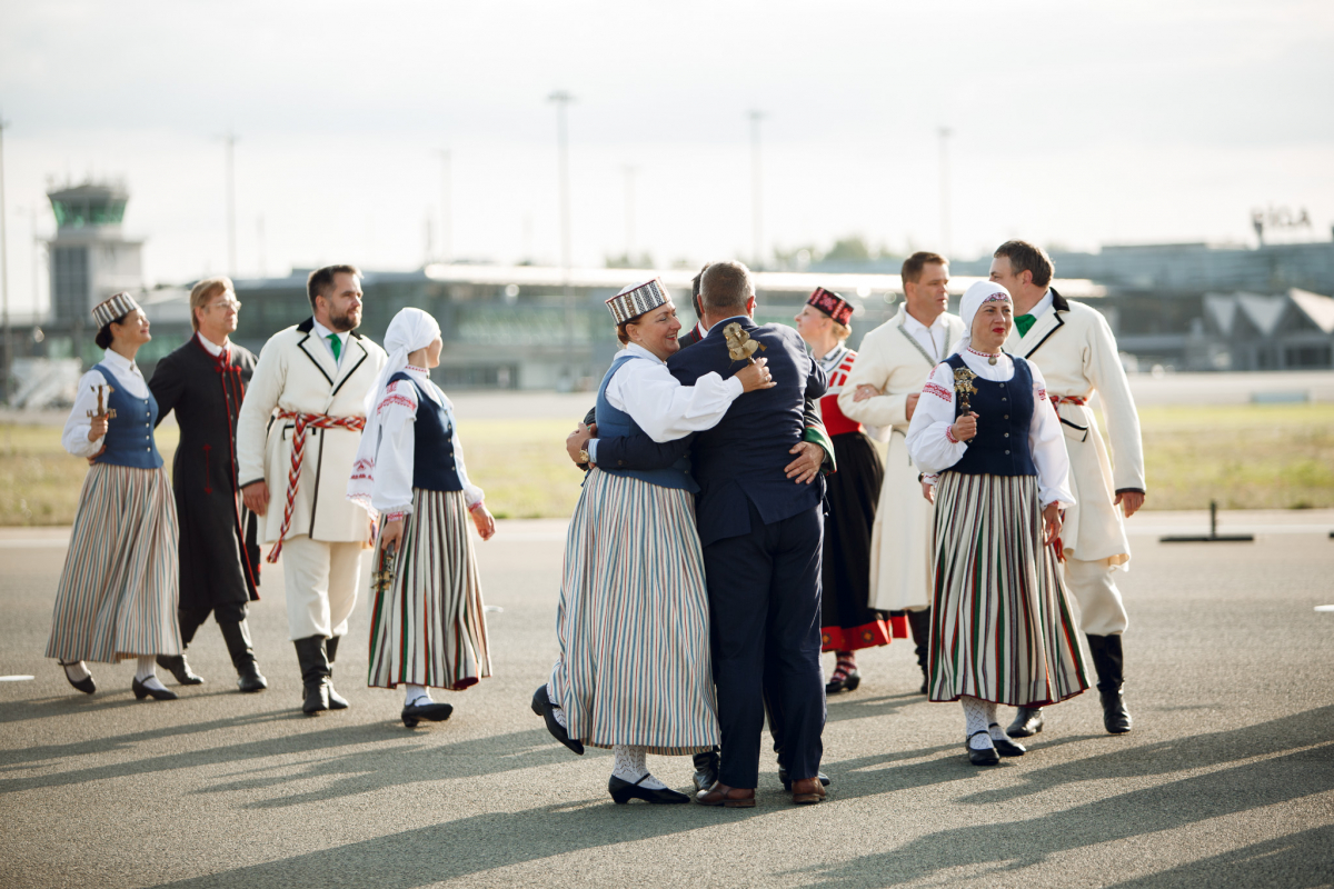 Baltijas ceļam 30, Gatves deja uz lidostas skrejceļa, 23.08.2019