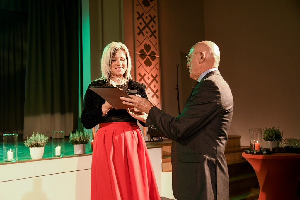 “Gada pedagogs 2019” balvas pasniegšanas ceremonija Mārupes novadā, 04.10.2019.