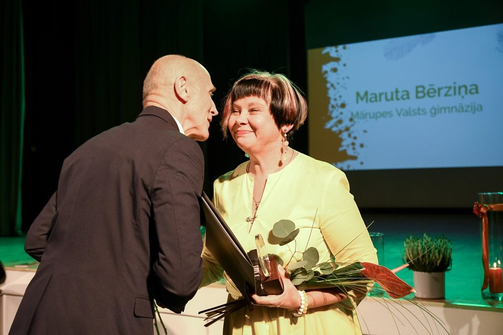 “Gada pedagogs 2019” balvas pasniegšanas ceremonija Mārupes novadā, 04.10.2019.