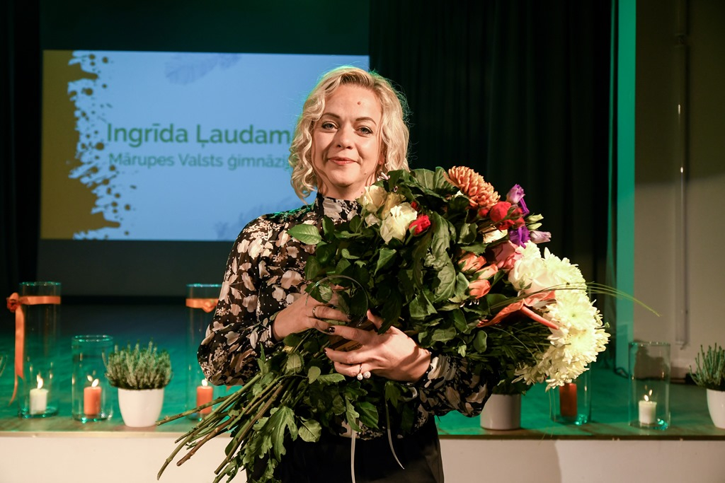 “Gada pedagogs 2019” balvas pasniegšanas ceremonija Mārupes novadā, 04.10.2019.