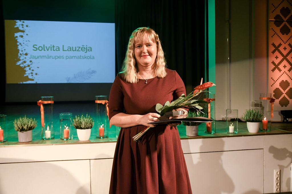 “Gada pedagogs 2019” balvas pasniegšanas ceremonija Mārupes novadā, 04.10.2019.