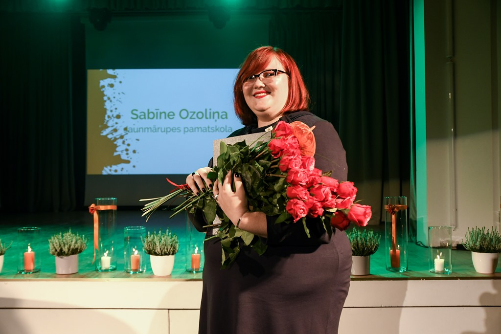 “Gada pedagogs 2019” balvas pasniegšanas ceremonija Mārupes novadā, 04.10.2019.