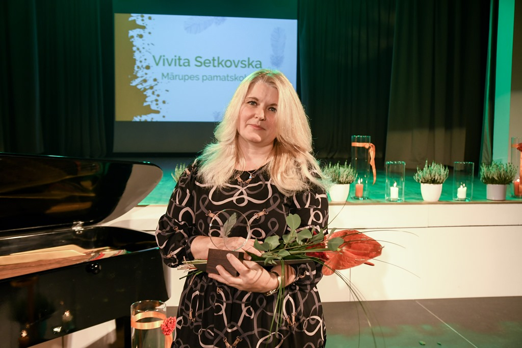“Gada pedagogs 2019” balvas pasniegšanas ceremonija Mārupes novadā, 04.10.2019.