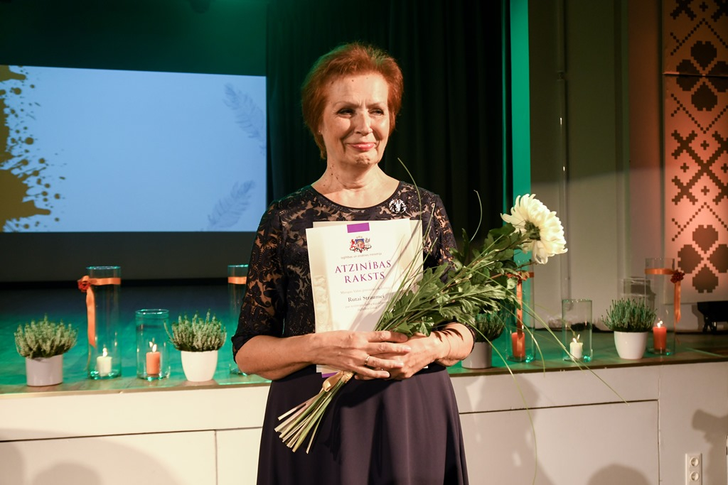 “Gada pedagogs 2019” balvas pasniegšanas ceremonija Mārupes novadā, 04.10.2019.