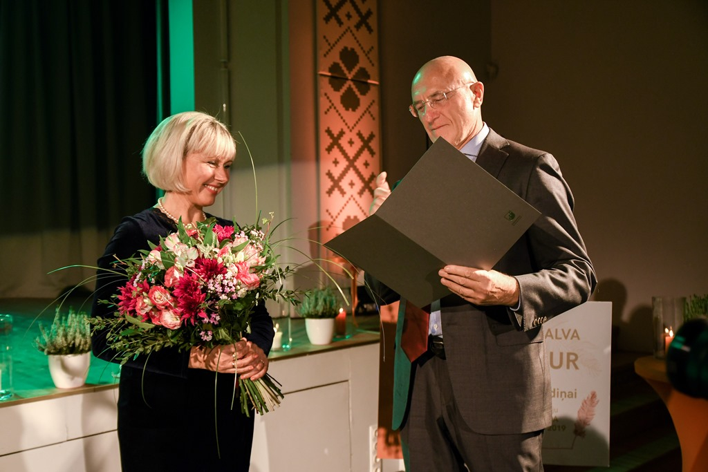“Gada pedagogs 2019” balvas pasniegšanas ceremonija Mārupes novadā, 04.10.2019.