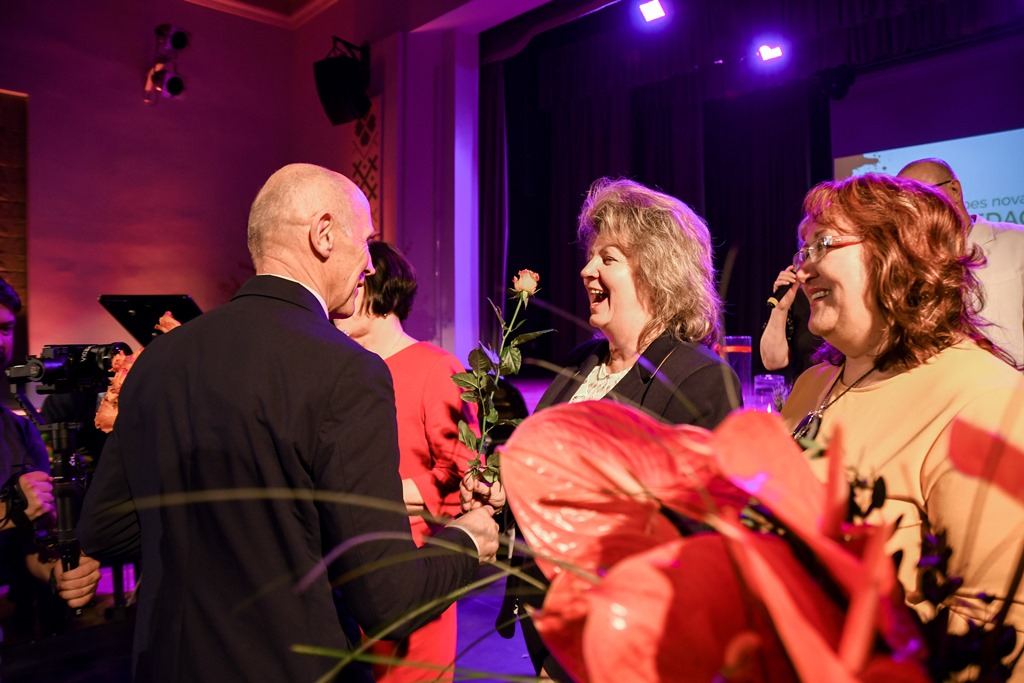 “Gada pedagogs 2019” balvas pasniegšanas ceremonija Mārupes novadā, 04.10.2019.