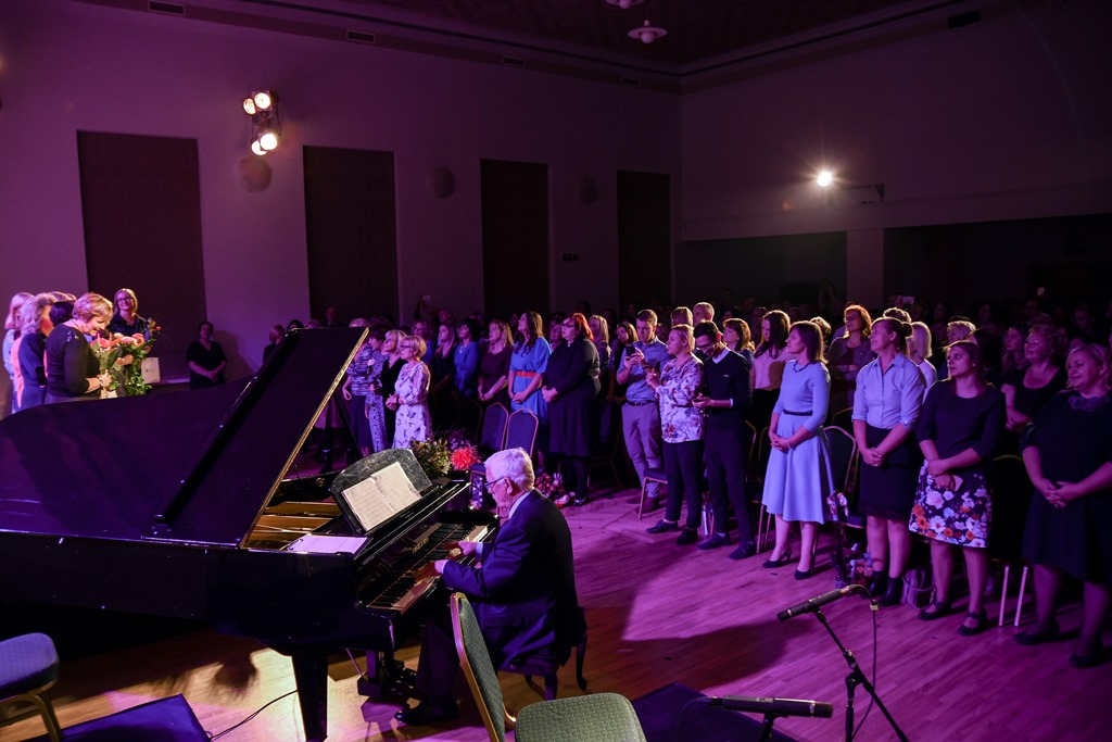 “Gada pedagogs 2019” balvas pasniegšanas ceremonija Mārupes novadā, 04.10.2019.