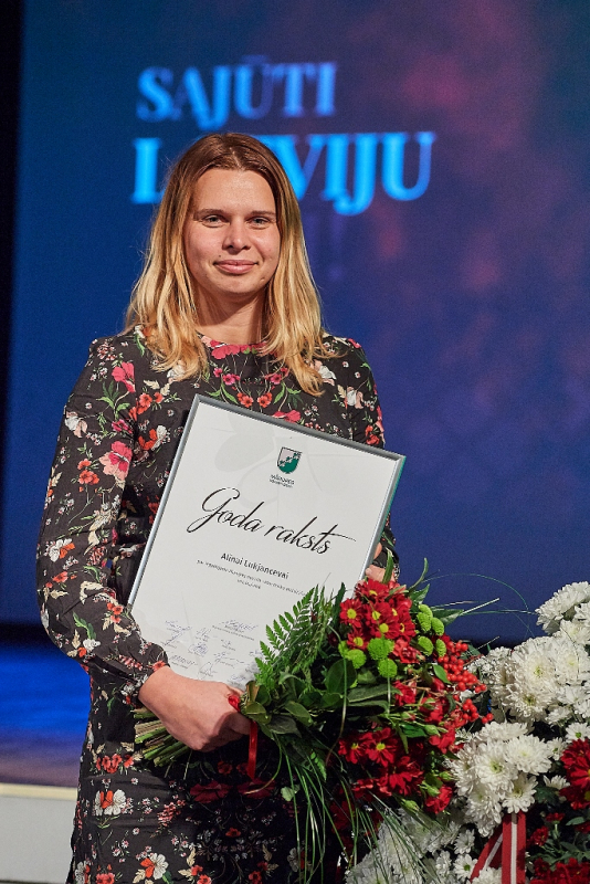 Latvijas Valsts proklamēšanas gadadienas svinīgs pasākums "Sajūti Latviju sevī", 15.11.2019.