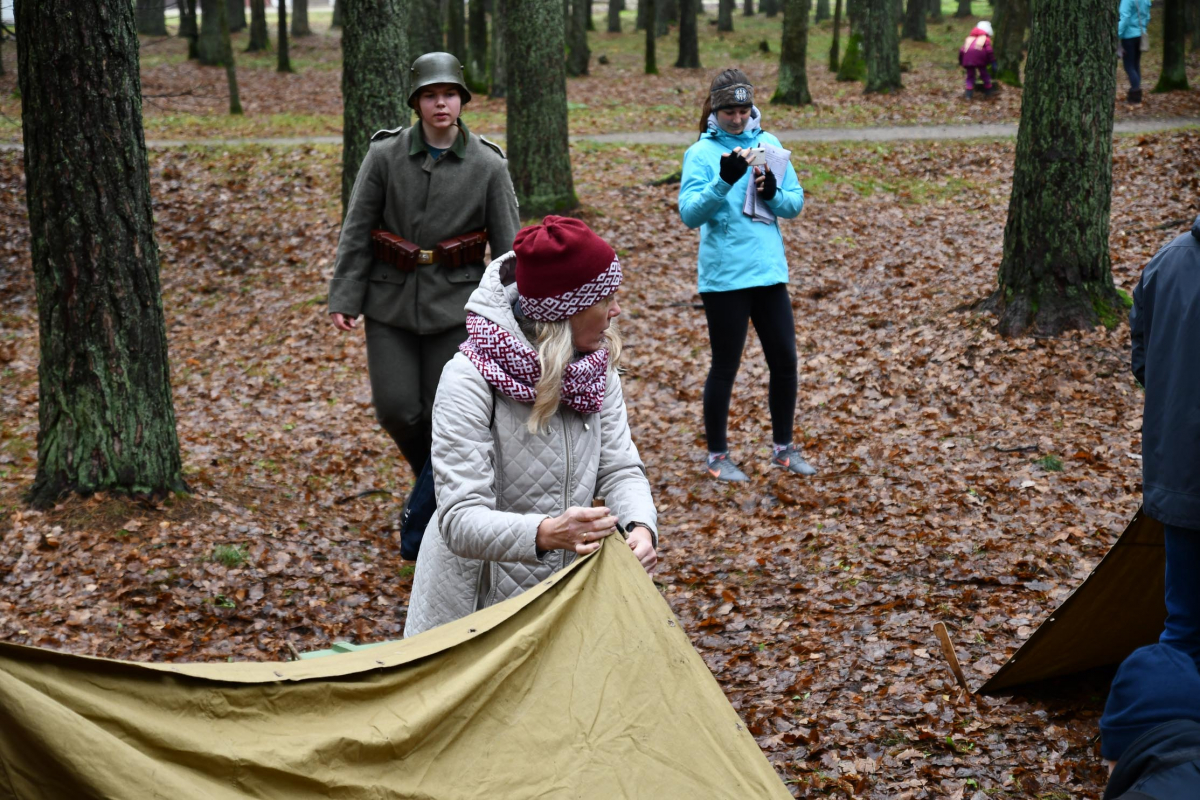 Tematiska Latvijas Brīvības cīņu notikumu atceres orientēšanās spēle "Skrējiens uz brīvību"