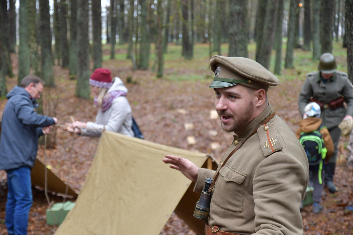 Tematiska Latvijas Brīvības cīņu notikumu atceres orientēšanās spēle "Skrējiens uz brīvību"