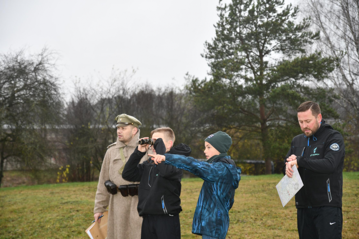 Tematiska Latvijas Brīvības cīņu notikumu atceres orientēšanās spēle "Skrējiens uz brīvību"