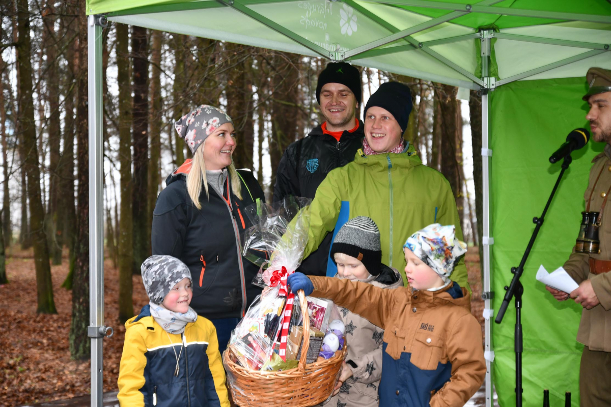 Tematiska Latvijas Brīvības cīņu notikumu atceres orientēšanās spēle "Skrējiens uz brīvību"