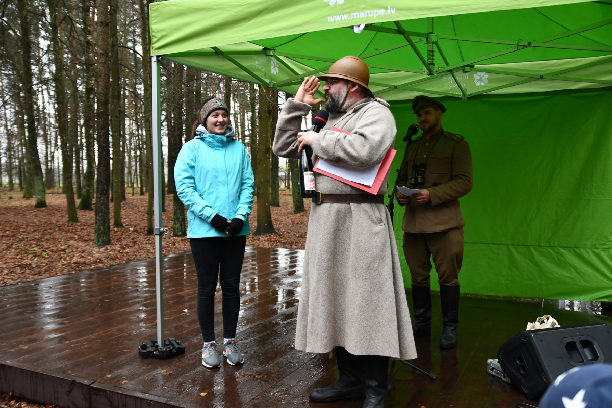 Tematiska Latvijas Brīvības cīņu notikumu atceres orientēšanās spēle "Skrējiens uz brīvību"