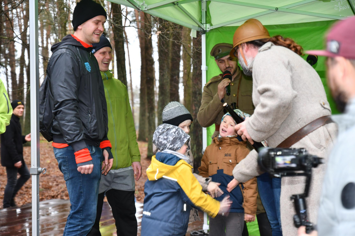 Tematiska Latvijas Brīvības cīņu notikumu atceres orientēšanās spēle "Skrējiens uz brīvību"