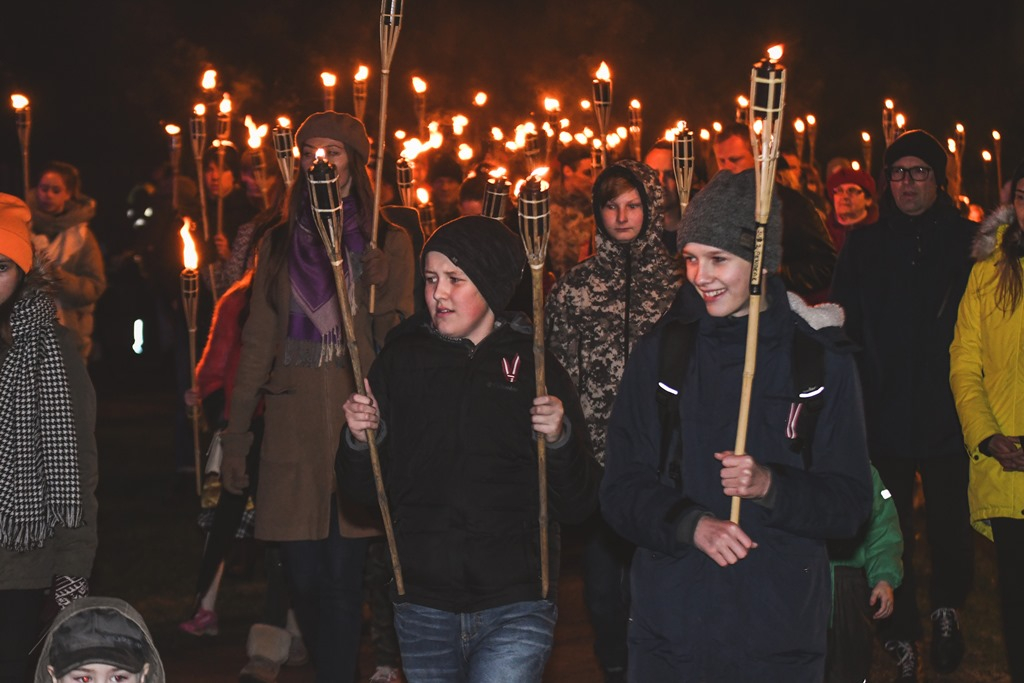 Lāčplēša dienas LĀPU GĀJIENS, 11.11.2019.