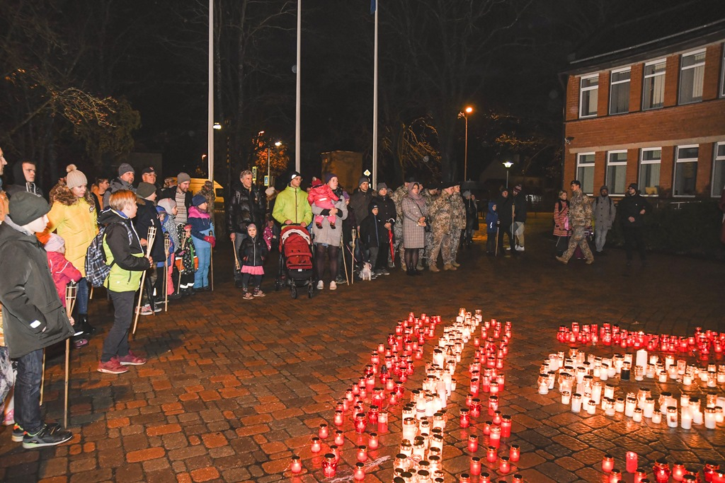 Lāčplēša dienas LĀPU GĀJIENS, 11.11.2019.