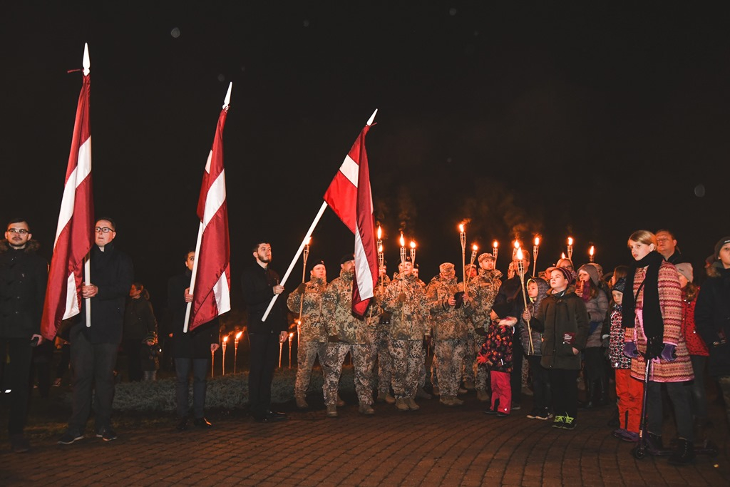 Lāčplēša dienas LĀPU GĀJIENS, 11.11.2019.