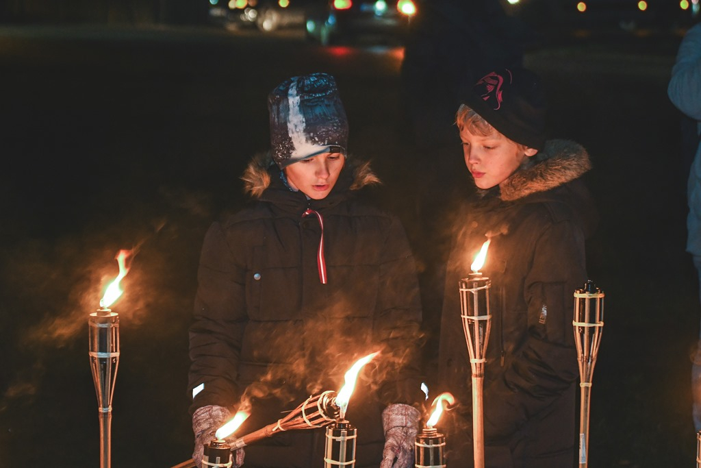 Lāčplēša dienas LĀPU GĀJIENS, 11.11.2019.