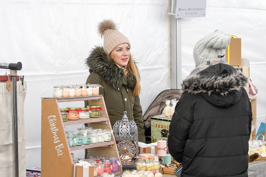 Mārupes novada Ziemassvētku tirdziņš un Svētku egles iedegšana, 01.12.2019.