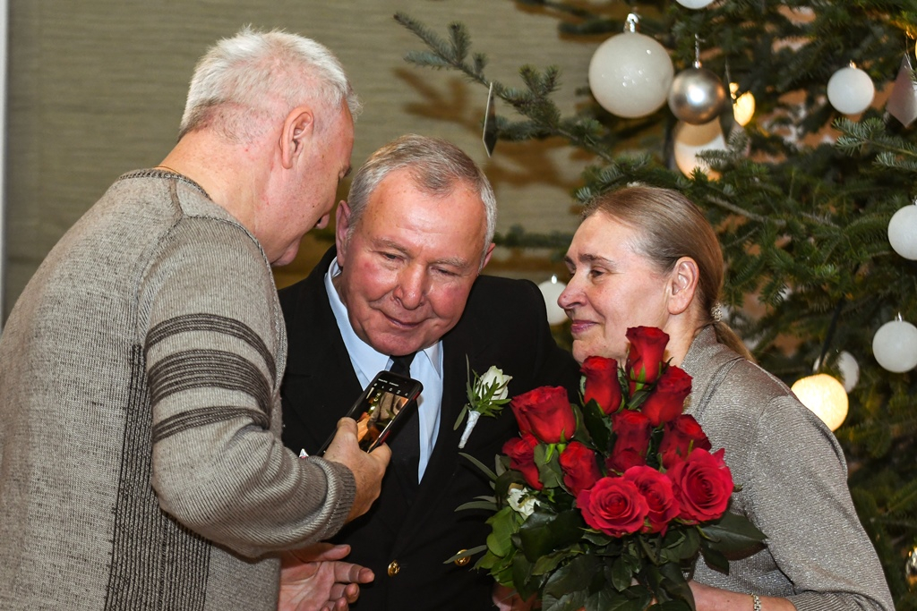 Zelta kāzu pāru godināšana Mārupē, 14.12.2019.