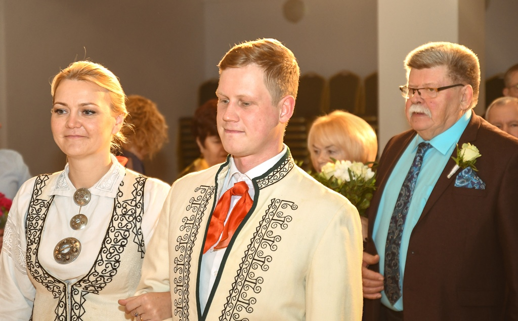 Zelta kāzu pāru godināšana Mārupē, 14.12.2019.
