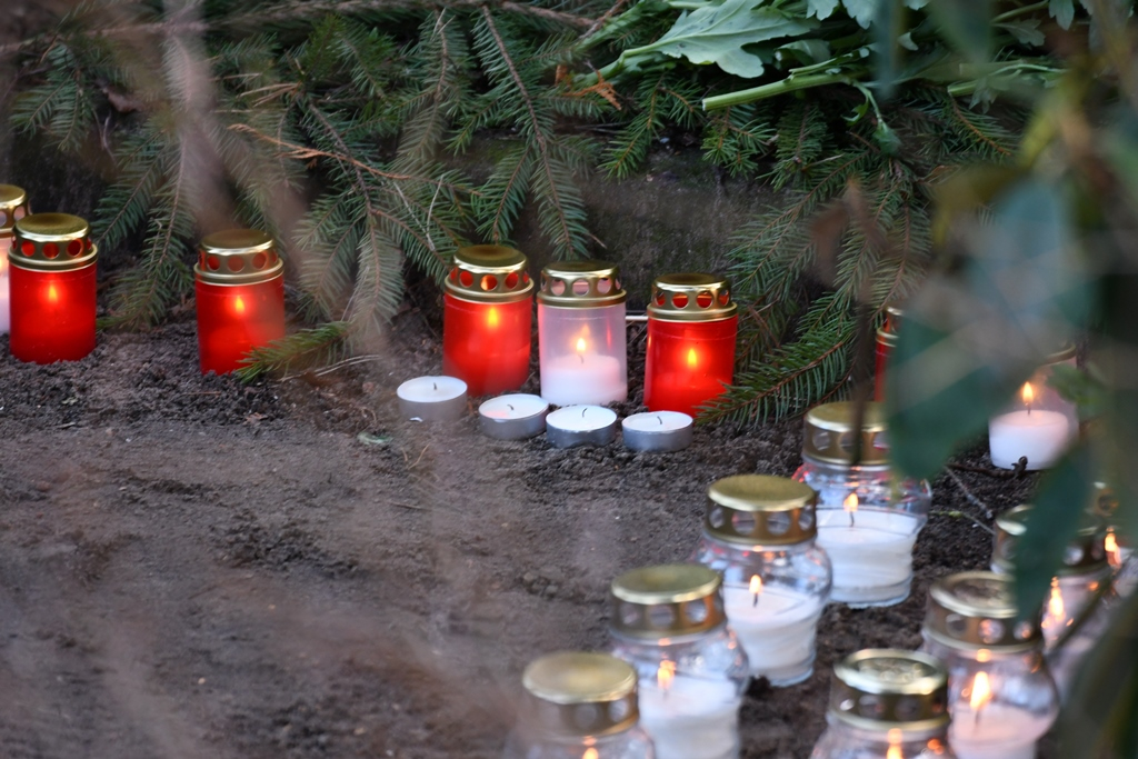 Barikāžu atceres dienai veltīts piemiņas brīdis Mārupes kapos, 16.01.2020.