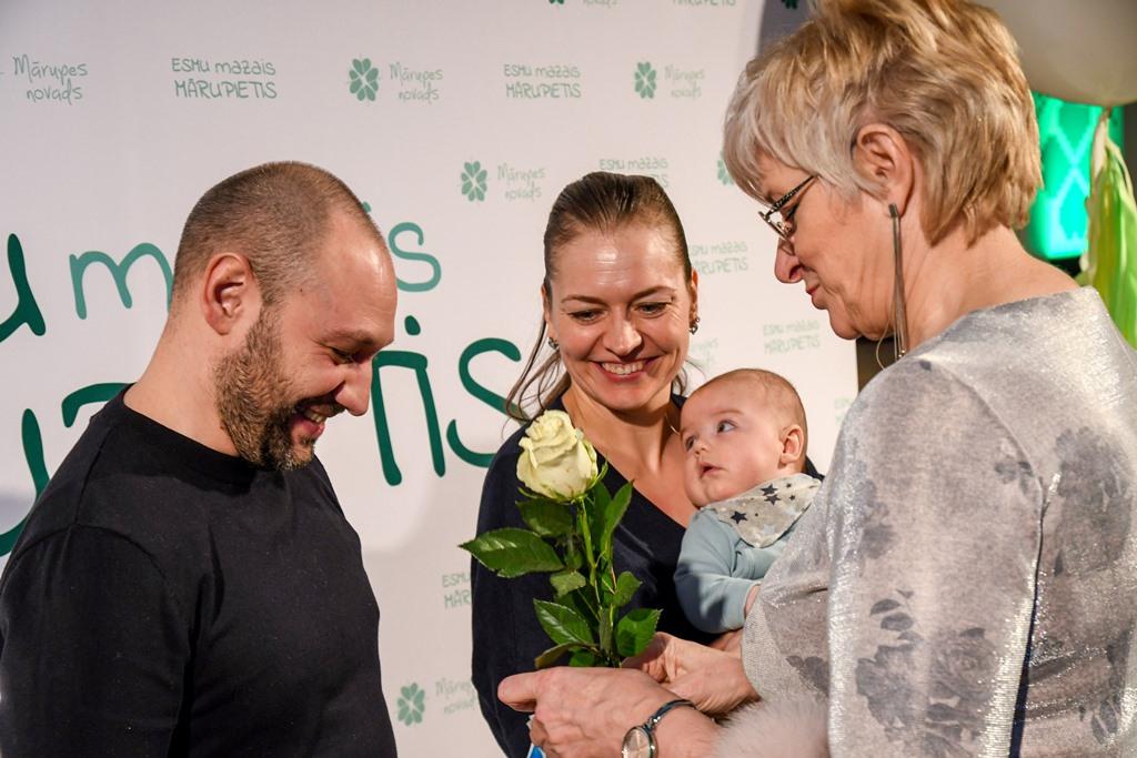 Jaundzimušo sveikšanas pasākums "Esmu mazais mārupietis"