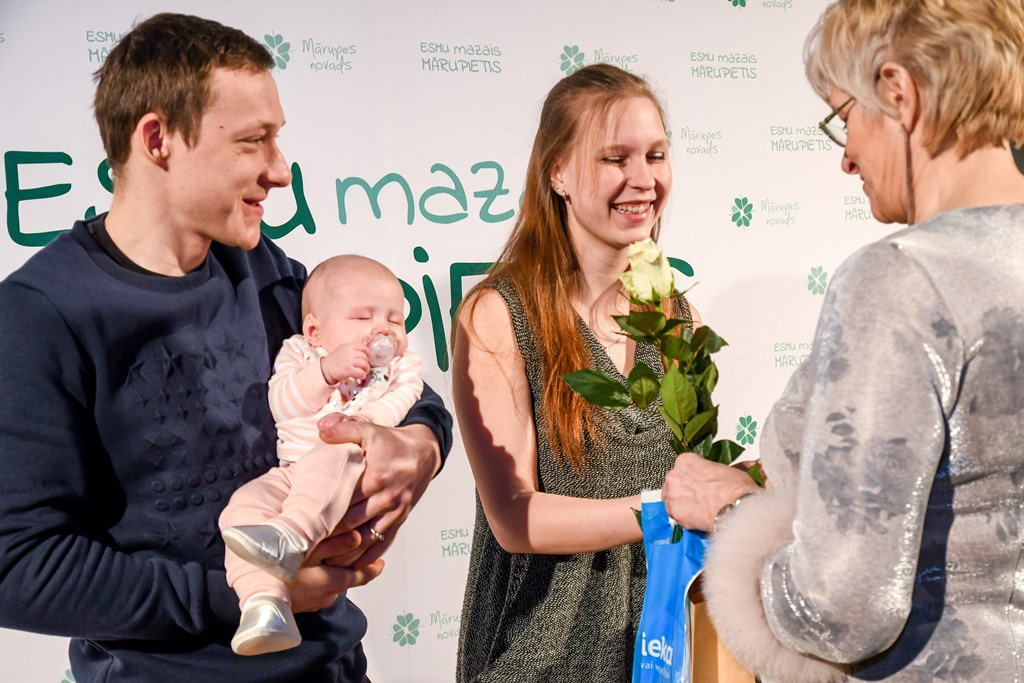 Jaundzimušo sveikšanas pasākums "Esmu mazais mārupietis"