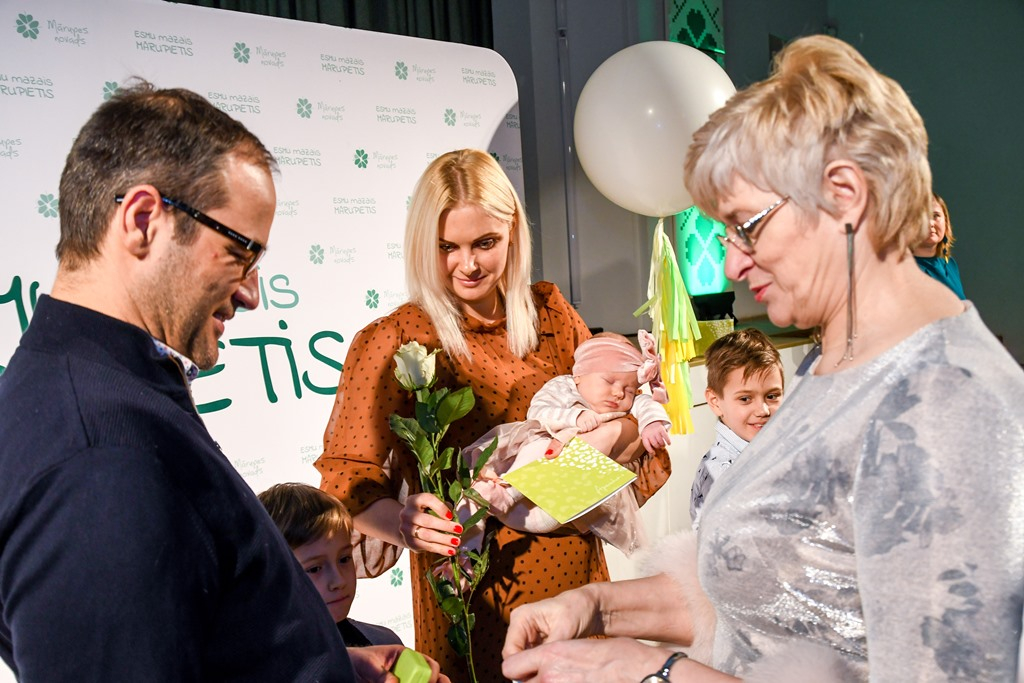 Jaundzimušo sveikšanas pasākums "Esmu mazais mārupietis"