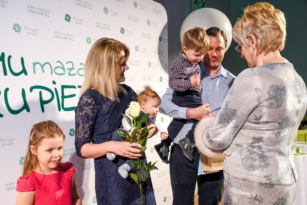 Jaundzimušo sveikšanas pasākums "Esmu mazais mārupietis"