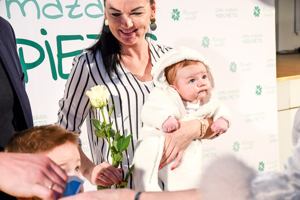 Jaundzimušo sveikšanas pasākums "Esmu mazais mārupietis"