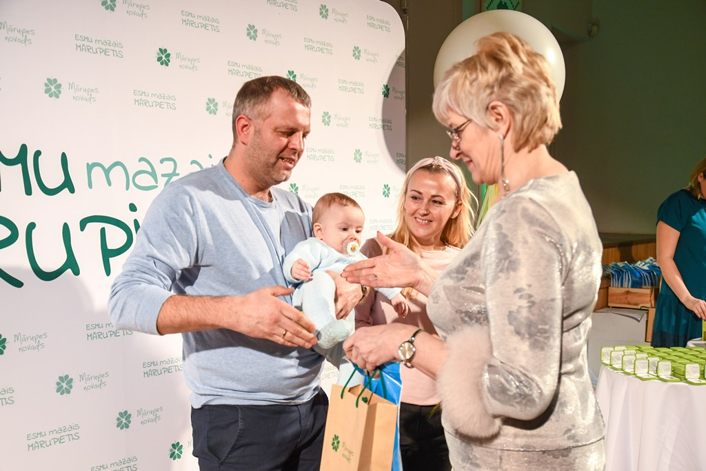 Jaundzimušo sveikšanas pasākums "Esmu mazais mārupietis"
