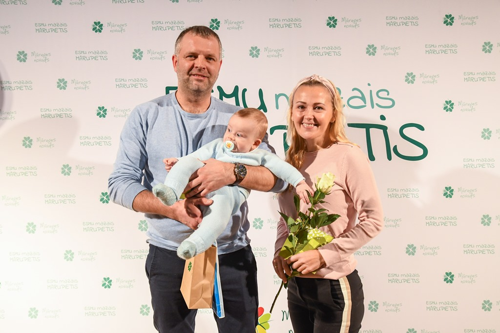 Jaundzimušo sveikšanas pasākums "Esmu mazais mārupietis"